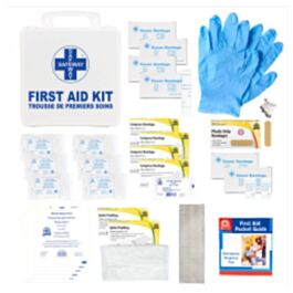 Ontario WSIB Level 1 First Aid Kits, 6-15 People, P24 Plastic Box- 1 Each