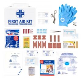 Ontario WSIB Level A Deluxe First Aid Kits, 1-5 People, Metal Box- 1 Each