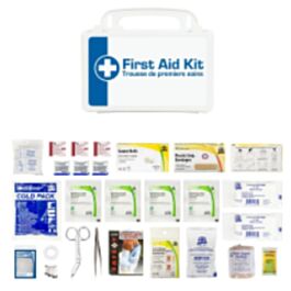 Ontario WSIB Level A Deluxe First Aid Kits, 1-5 People, Plastic Box- 1 Each