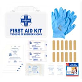 Ontario WSIB Level A First Aid Kits, 1-5 People, Metal Box- 1 Each