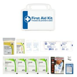 Ontario WSIB Level A First Aid Kits, 1-5 People, Plastic Box- 1 Each