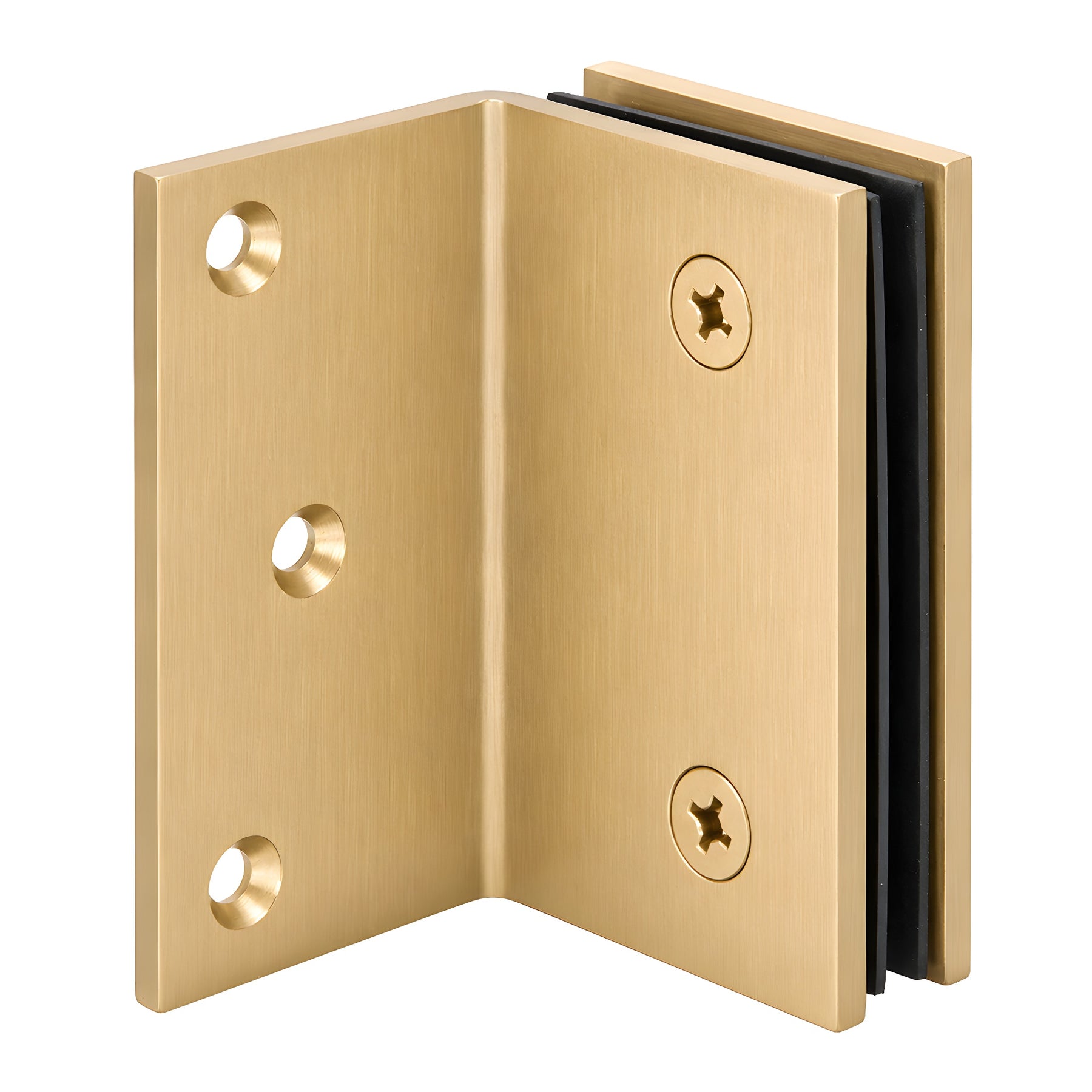 CRL Satin Brass Geneva Series Wall Mount Bracket