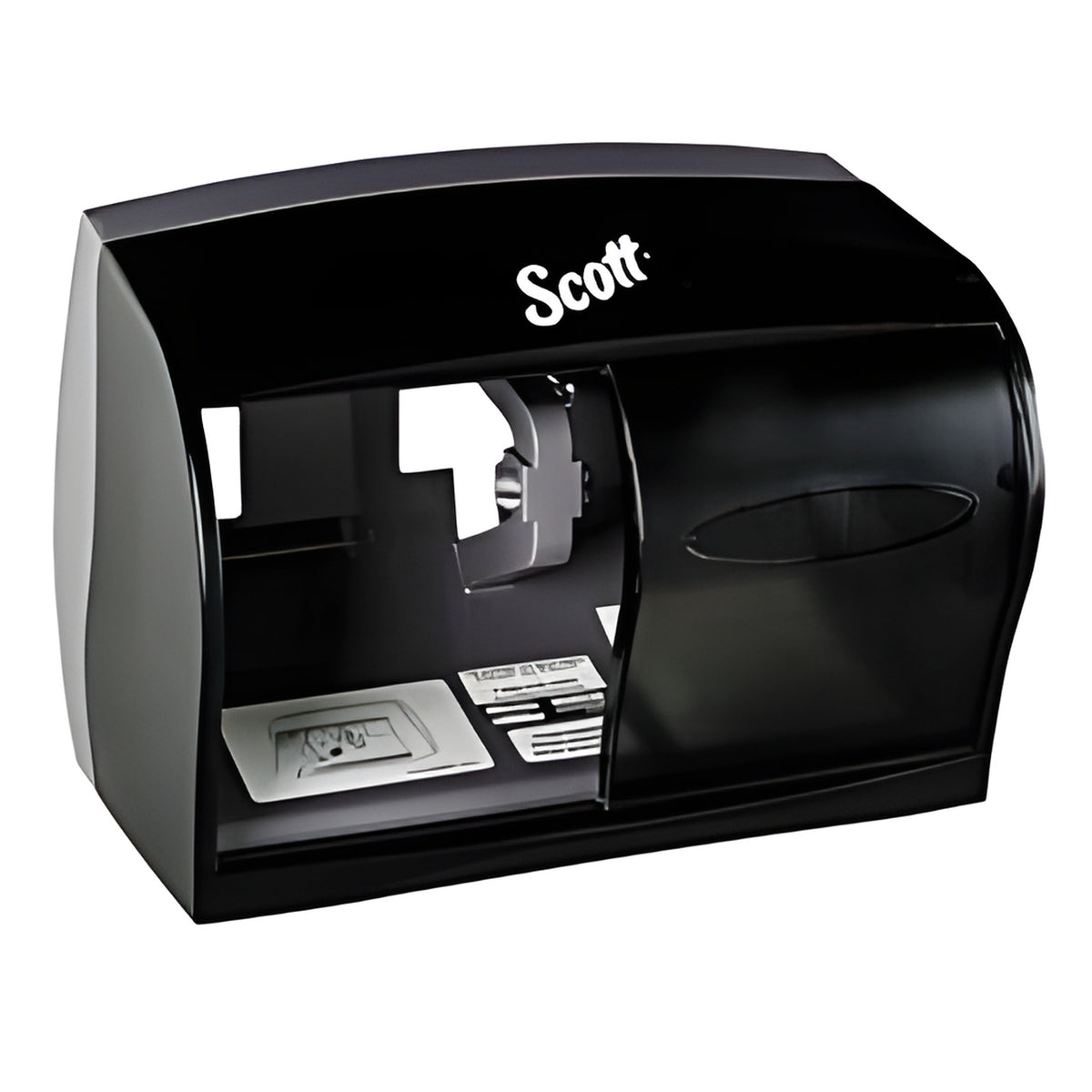 KC Scott Essential Standard Roll Toilet Paper Dispenser- 1 Each