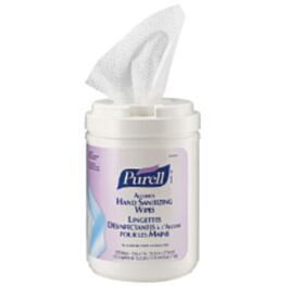 PURELL Alcohol Hand Sanitizing Wipes- 175 Wipes x 6 Cannisters / Case