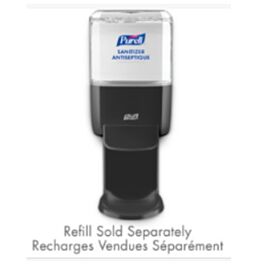 PURELL ES4 Hand Sanitizer Push Style Dispenser, Graphite- 1 Each