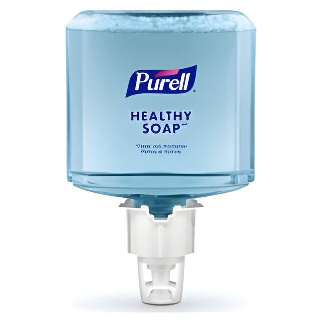 PURELL HEALTHY SOAP Fresh Scent Foam Refill for PURELL ES4 Push-Style Soap Dispensers- 1200mL x 2 Cartridges / Case
