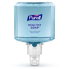 PURELL HEALTHY SOAP Fresh Scent Foam Refill for PURELL ES4 Push-Style Soap Dispensers- 1200mL x 2 Cartridges / Case