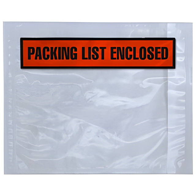 Packing Slip Envelopes, Full Face, 4.5" x 5.5" – 1,000/Case