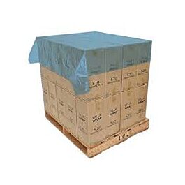 Pallet Top Sheets, Blue tint, Folded (on 30" roll),1.35 mil, 60" x 60" - 270 / Roll