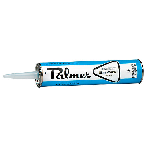 CRL Palmer Mirro-Mastic® 11-ounce Cartridge – adhesive sealant for mirror and glass installations