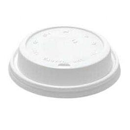 Paper Cup Dome Lids for 4 oz cups, White- 1000 / Case