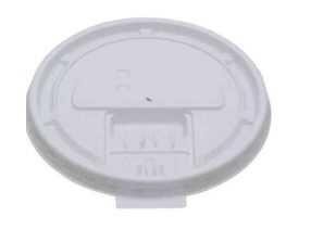Paper Cup Flat Lids for 10-20 oz cups- 1000 / Case