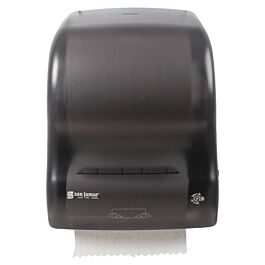 Paper Towel Dispenser, Grab n Pull, Black - 1 Each