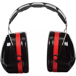 Peltor Optime 105 Series Earmuffs, Headband, 30 NRR dB - 1 Each