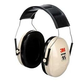 Peltor Optime 95 Series Earmuffs, Headband, 21 NRR dB - 1 Each