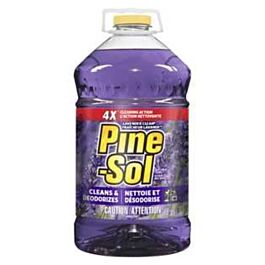Pine-Sol Lavender Scent, Multi-Surface Cleaner, Disinfectant, Deodorizer - 4.25 L x 3 Bottles / Case
