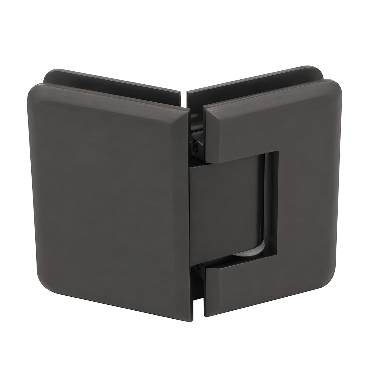 CRL Oil Rubbed Bronze Pinnacle 045 Series 135 Degree Glass-to-Glass Standard Hinge