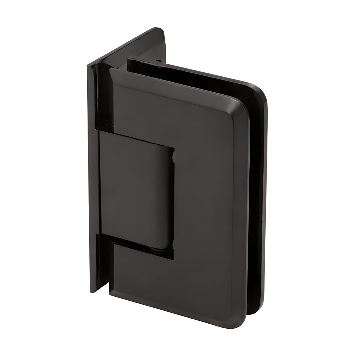 CRL Oil Rubbed Bronze Pinnacle 044 Series Wall Mount Offset Back Plate Hinge