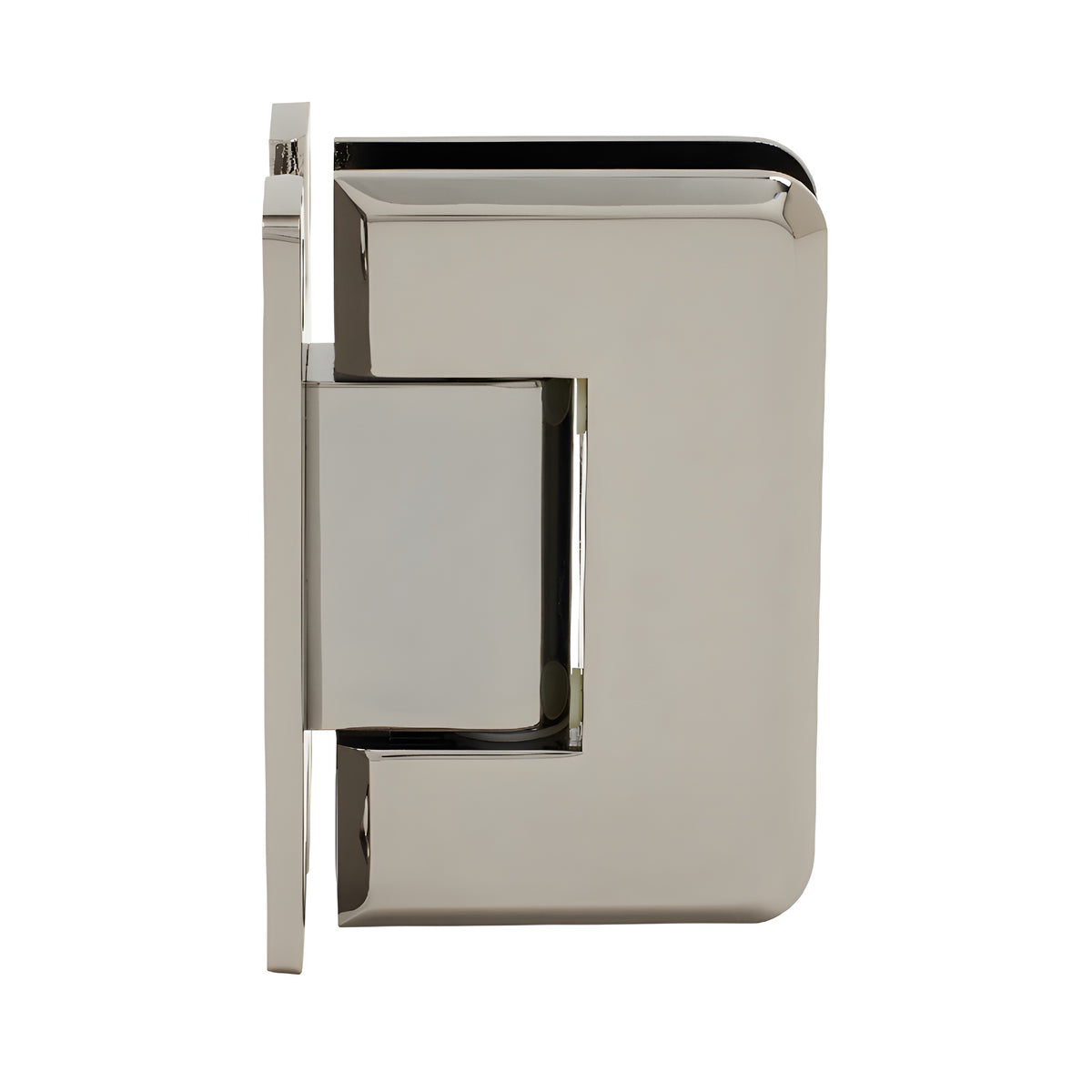 CRL Gun Metal Pinnacle 037 Series Wall Mount 'H' Back Plate Hinge
