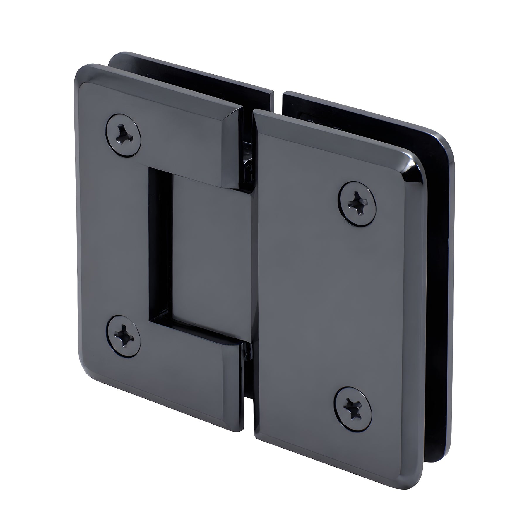 CRL Gun Metal Pinnacle 180 Series 180 Degree Glass-to-Glass Standard Hinge