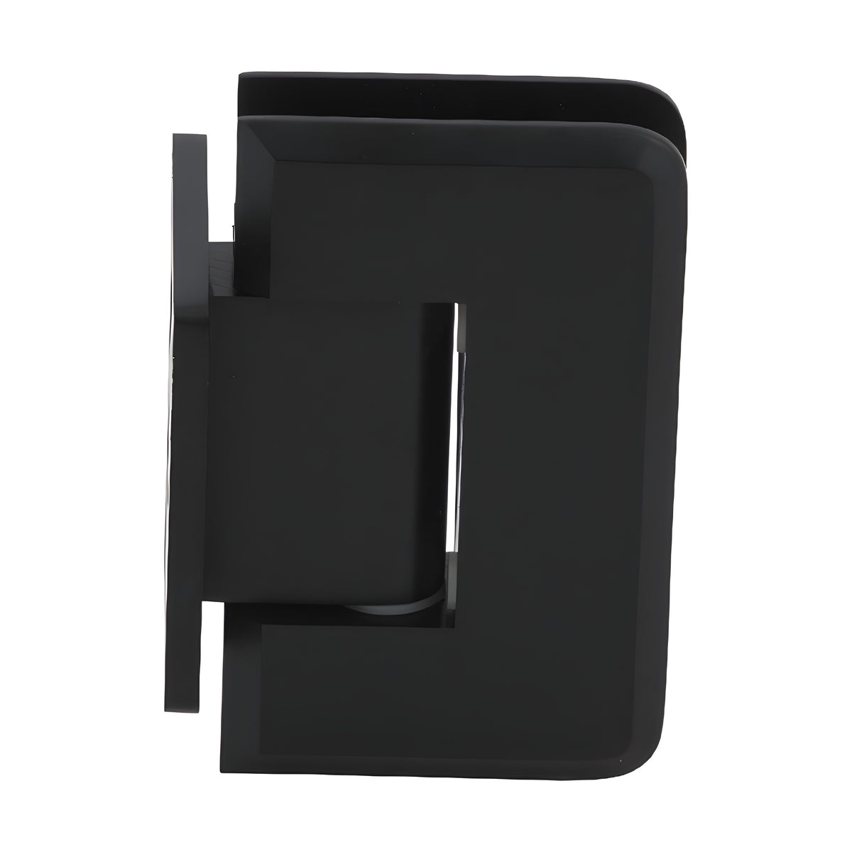 CRL Oil Rubbed Bronze Pinnacle 074 Series Wall Mount Short Back Plate Hinge