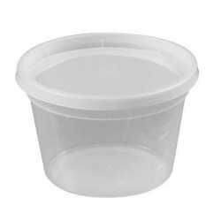 Plastic Deli Containers, 32 oz- 500 / Case