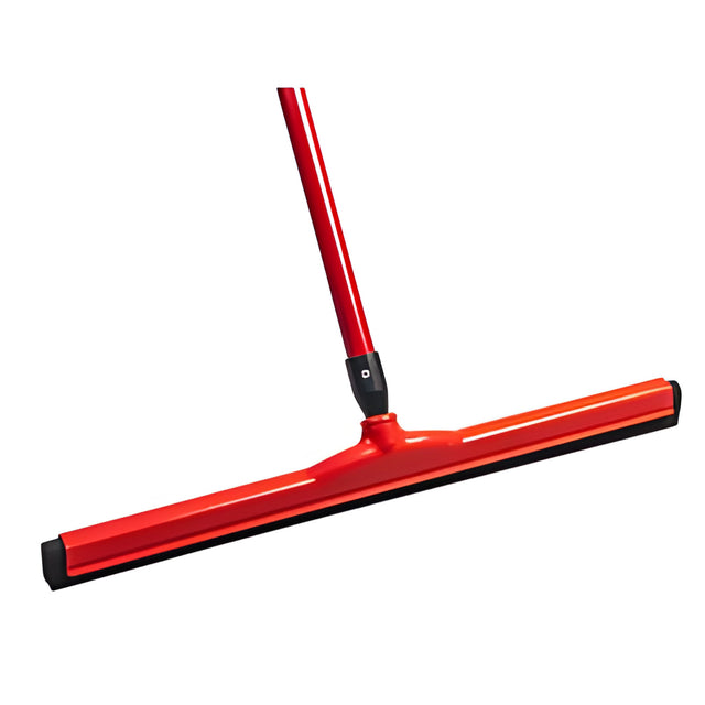 Plastic Moss Foam Blade Professional Floor Squeegee, 24", Red