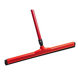 Plastic Moss Foam Blade Professional Floor Squeegee, 24", Red- 1 Each
