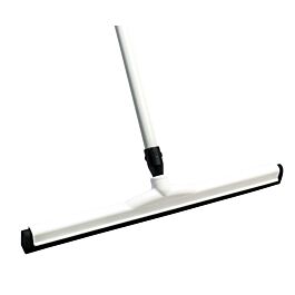 Plastic Moss Foam Blade Professional Floor Squeegee, 24", White- 1 Each