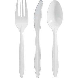 Plastic Soup Spoons, Bulk- 1000 / Case