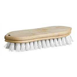 Pointed Hand Scrub, White Poly Fibre Bristles, 9"- 12 / Case