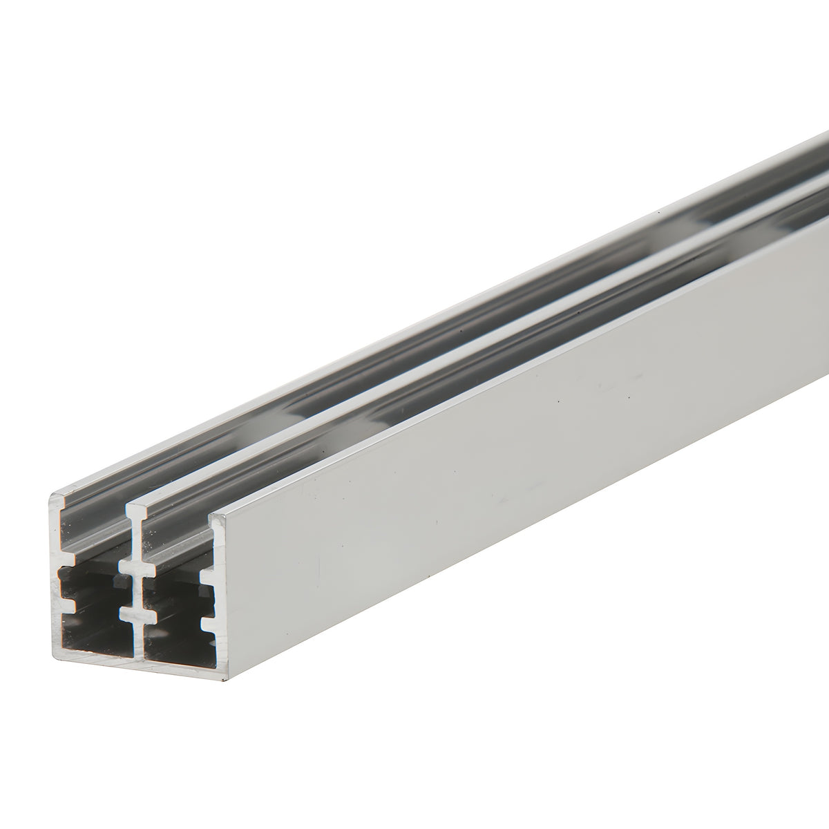 CRL Polished Aluminum Finish Rollertrack Bottom Track