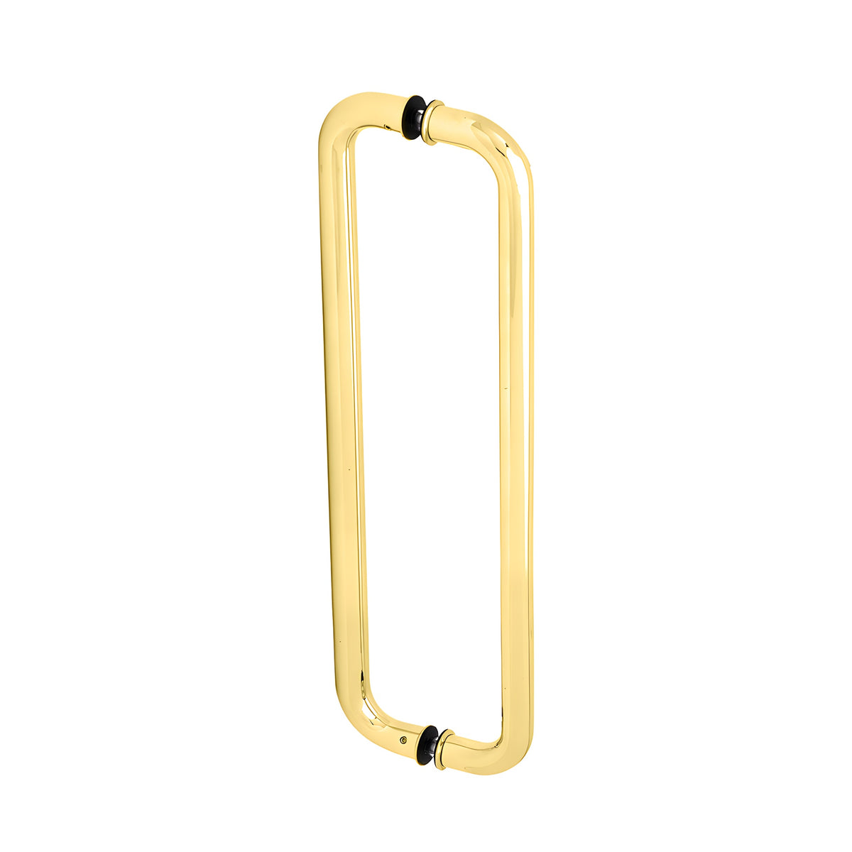 CRL Brass 18" Glass Mounted Back-to-Back Standard Pull Handle