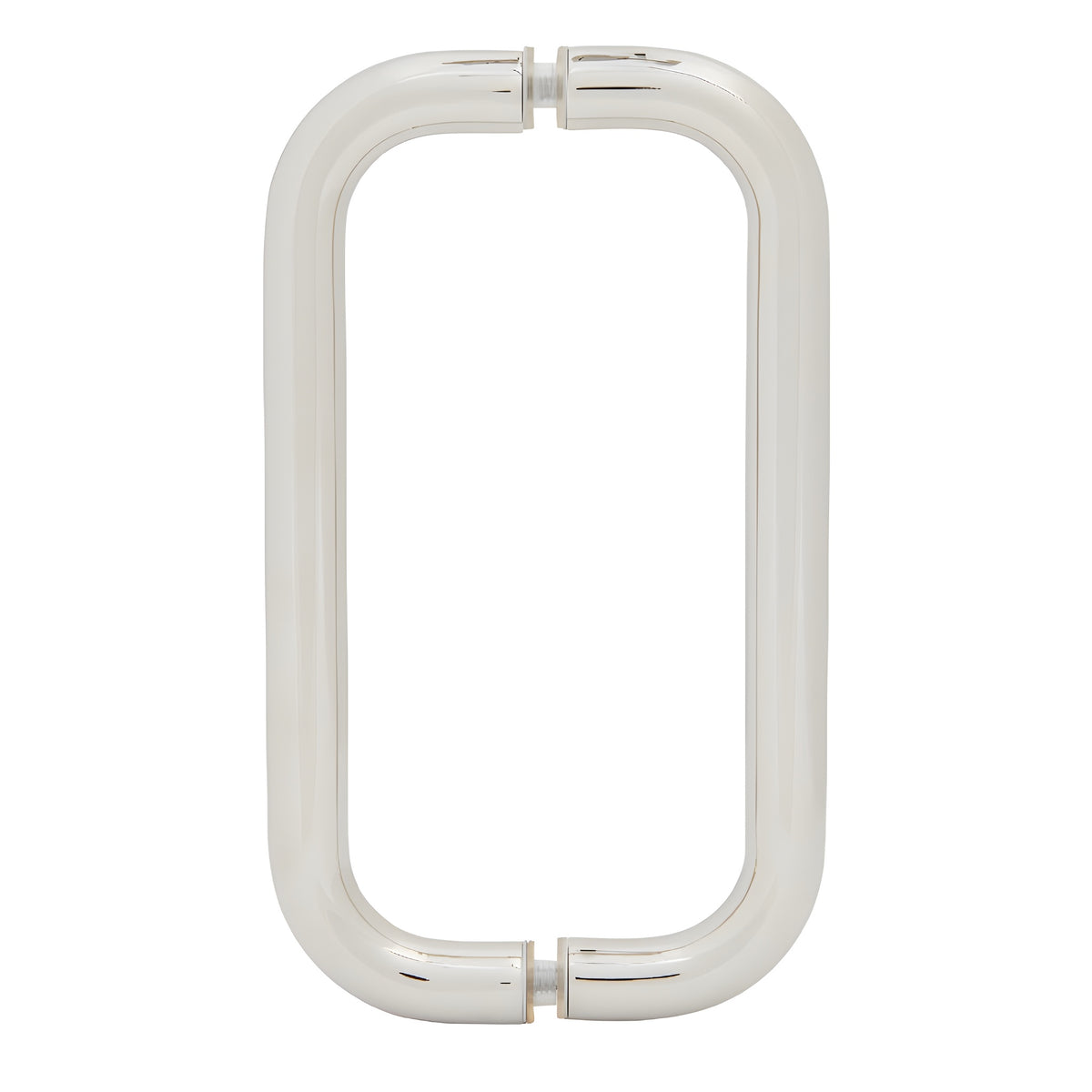 CRL Polished Nickel 8" BM Series Back-to-Back Handle Without Metal Washers