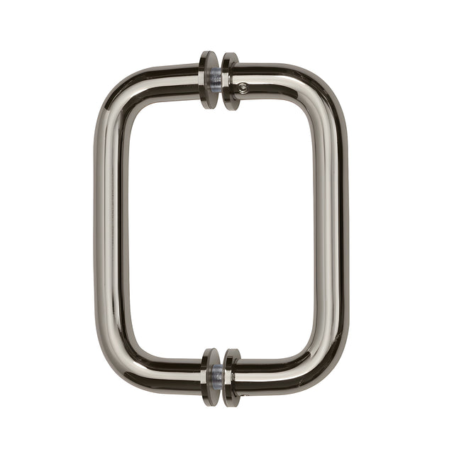 CRL Polished Nickel 6" BM Series Tubular Back-to-Back Pull Handle