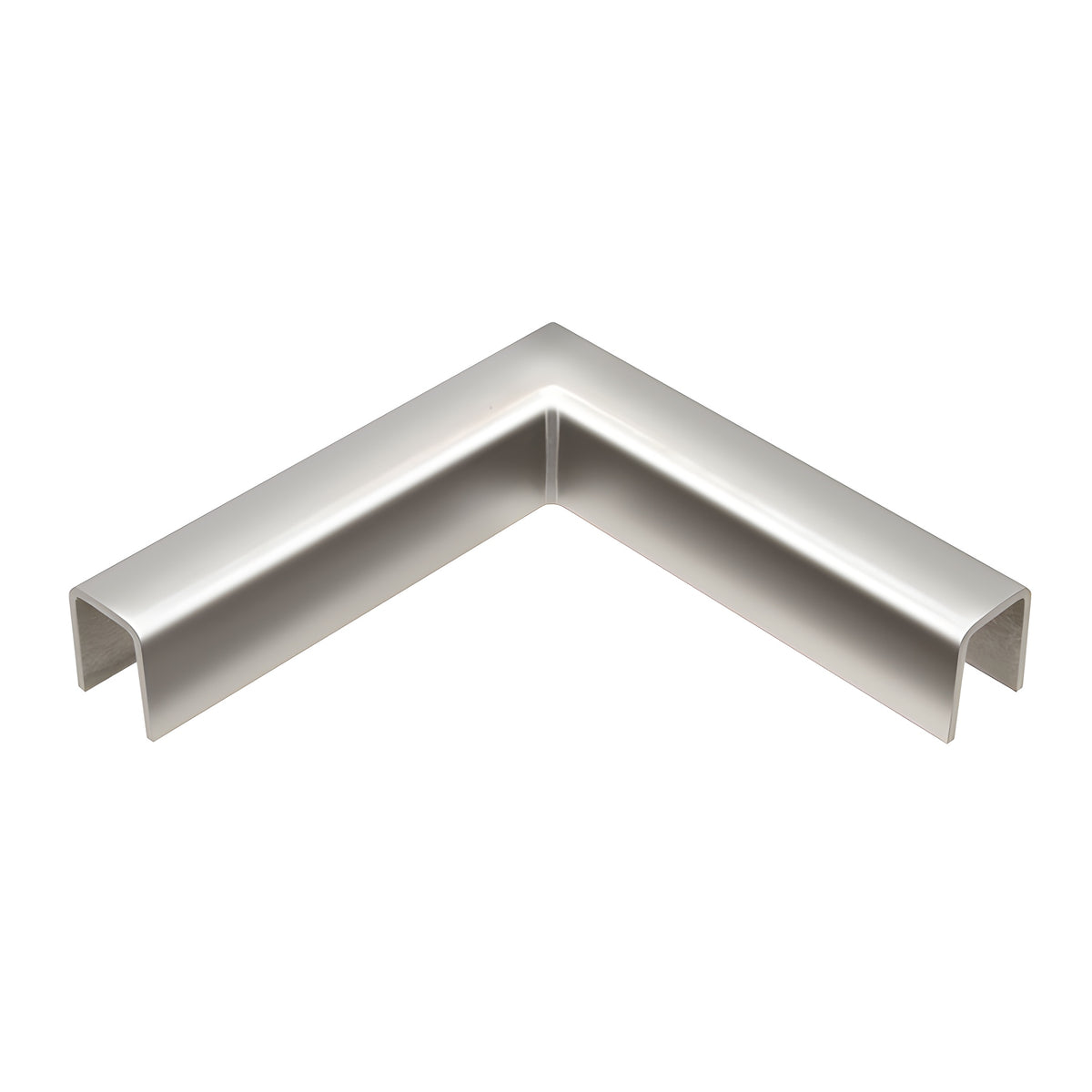 CRL 316 Polished Stainless 90 Degree Horizontal Corner for 11 Gauge Low Profile Cap Railings
