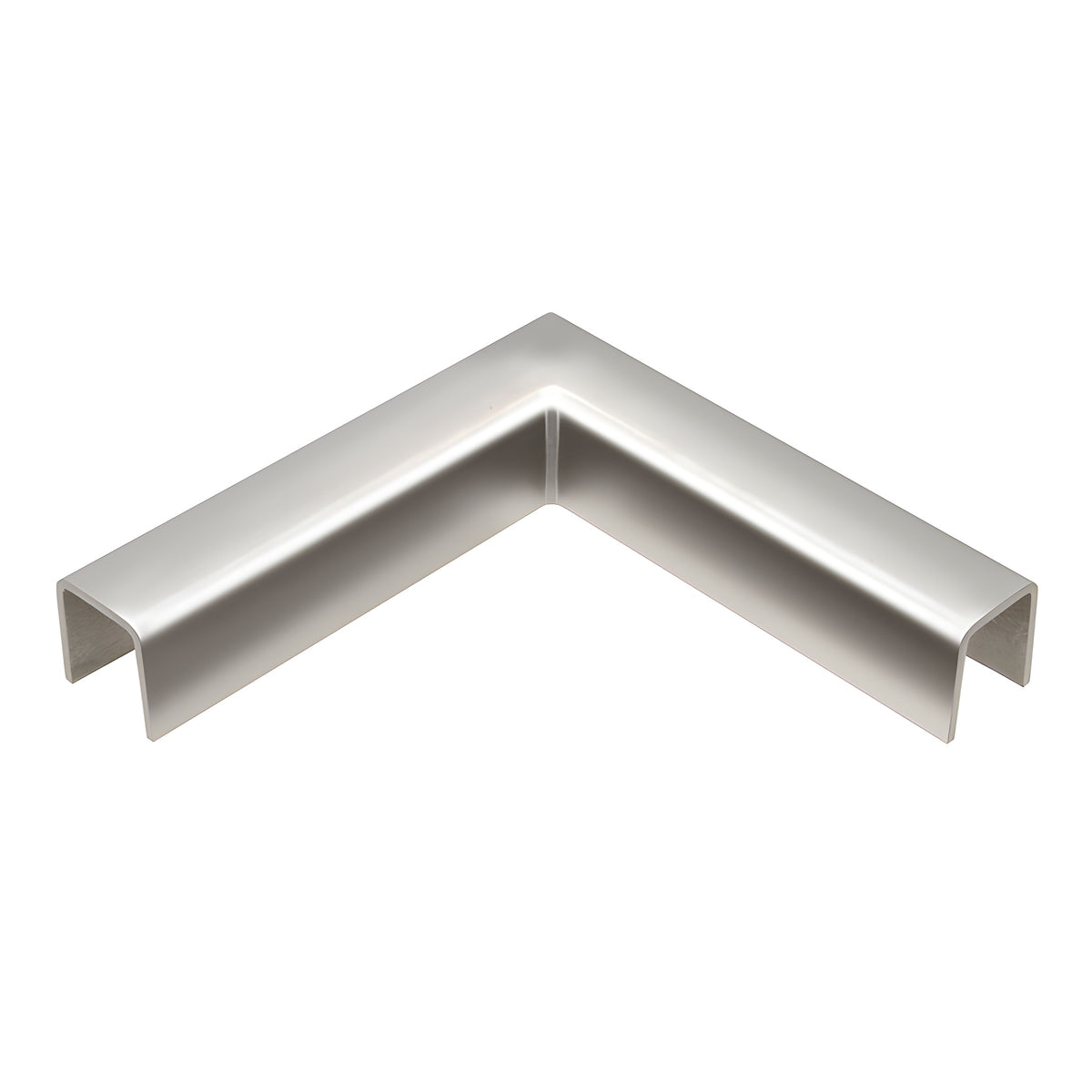 CRL Polished Stainless 90 Degree Horizontal Corner for 11 Gauge Low Profile Cap Railings
