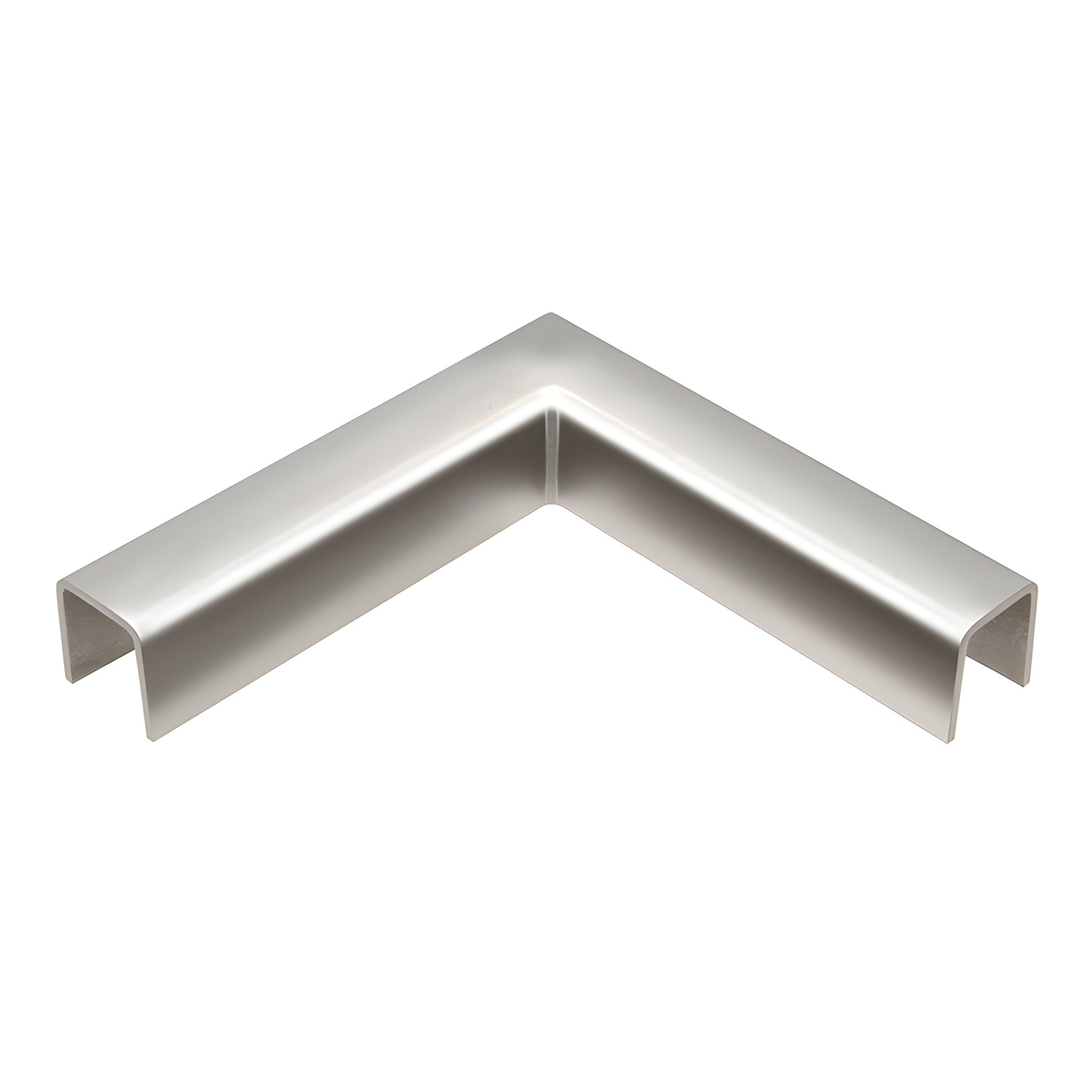 CRL Polished Stainless 90 Degree Horizontal Corner for 11 Gauge Low Profile Cap Railings