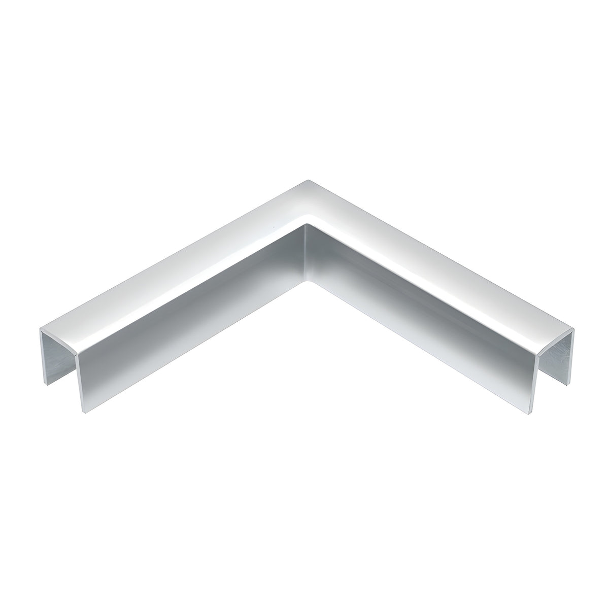 CRL 316 Polished Stainless 90 Degree Horizontal Corner for 11 Gauge Crisp Corner Cap Railings