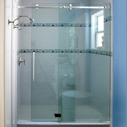 CRL Polished Stainless Steel 180° Serenity Series Sliding System for frameless glass shower doors