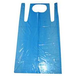 Poly Aprons, 0.8 mil, 35x54, Blue-100 / Box