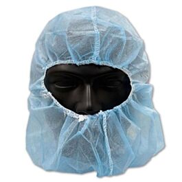Polypropylene Balaclava Hood, Blue- 500 / case