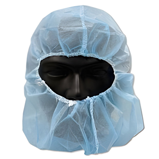 Polypropylene Balaclava Hood, Blue – 500/Case
