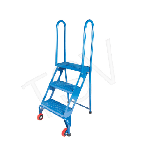 Portable Folding Ladders, 3 Step - 1 Ea