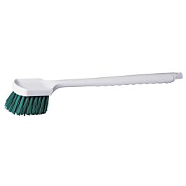 Pot Brush, Long Handle, 20", Green- 6 / Case