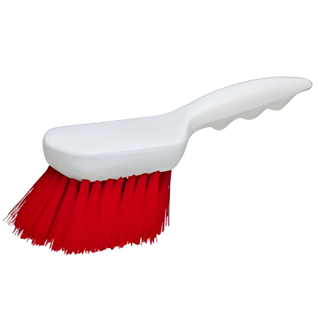 Pot Brush, Short Handle, Red- 1 Ea