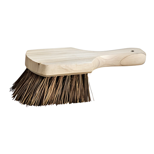 Pot Brush, Short Handle, Wood Block, Bassine Fibre – 12/Case