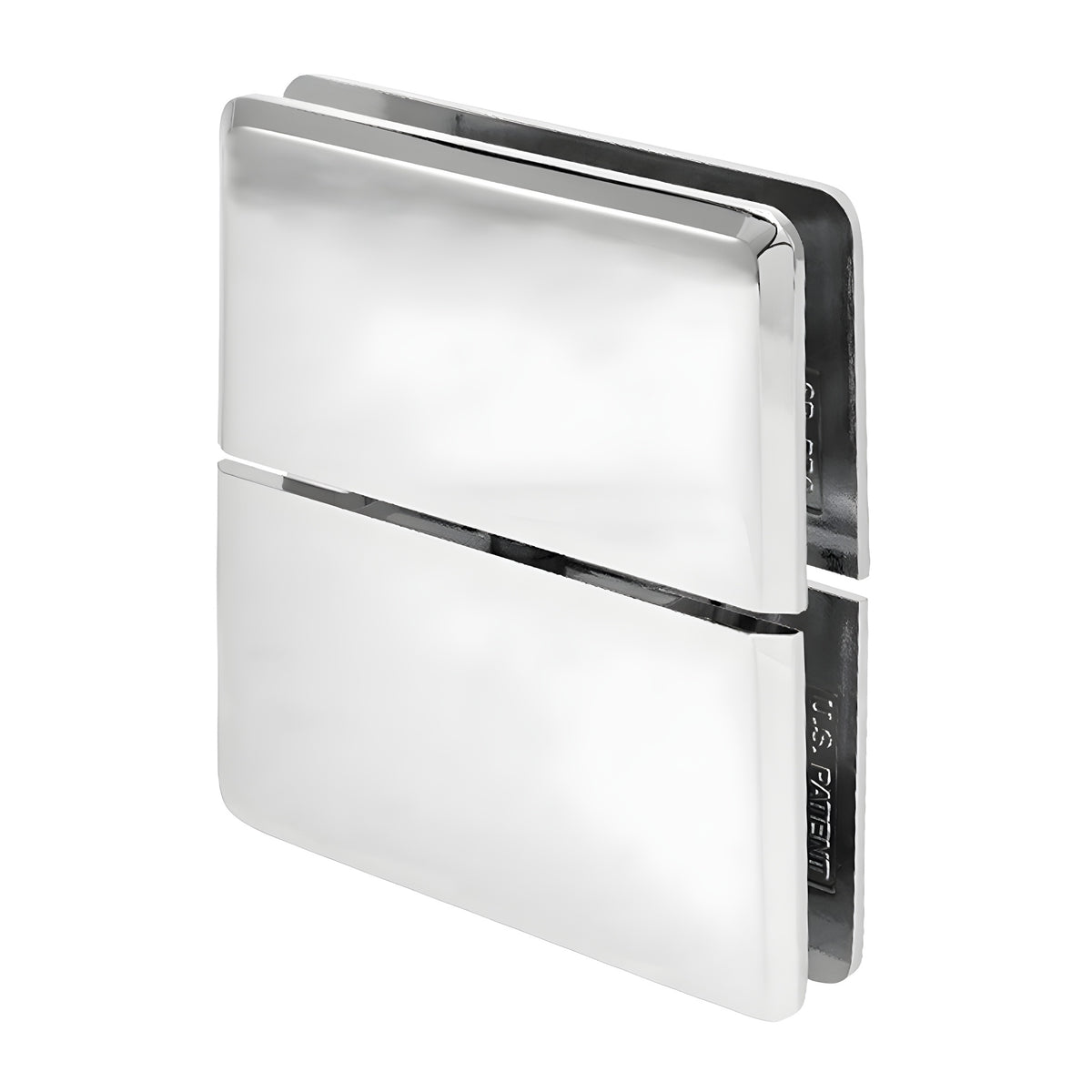 CRL Polished Chrome Prima 02 Series Glass-To-Glass Mount Hinge