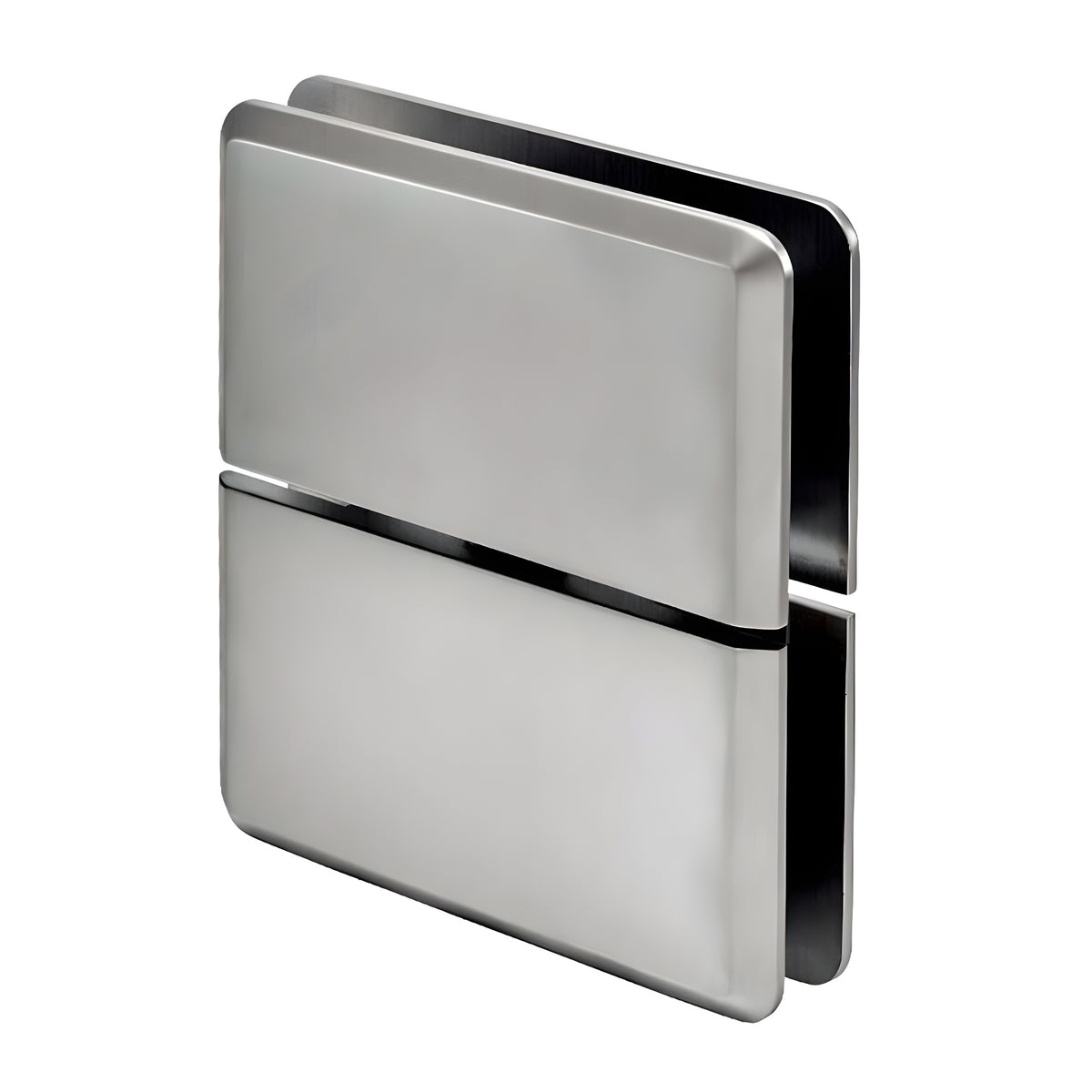 CRL Brushed Nickel Prima 02 Series Glass-To-Glass Mount Hinge