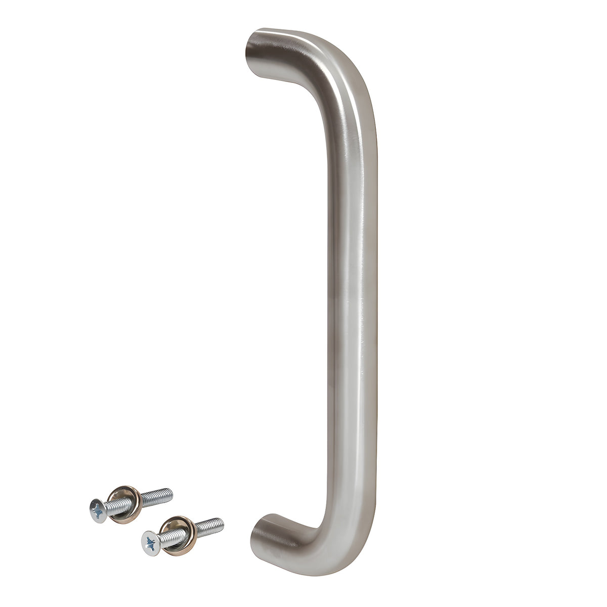 CRL 1" Brushed Stainless Solid Pull Handle - 10"